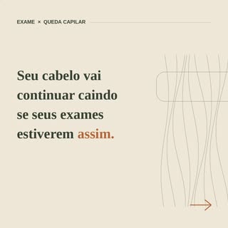Queda de cabelo? Nem sempre é só genética.

Antes de investir em mais um produto, olhe para dentro: 