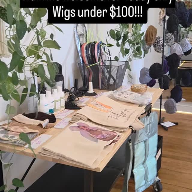 All proceeds going to help people with financial hardship who have medical hair loss.