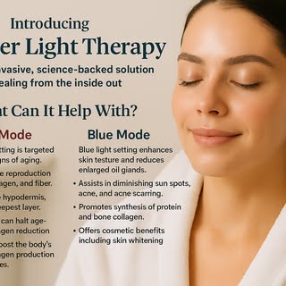 ✨ Glow From Within: Jupiter Light Therapy for the Face ✨

Ready to give your skin the healing light 