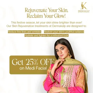 This festive season, let your skin radiate like never before! Our Skin Rejuvenation treatments at De