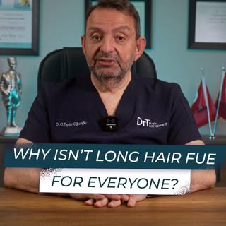 Long Hair FUE may seem like a very advantageous technique, but it is not suitable for every patient.
