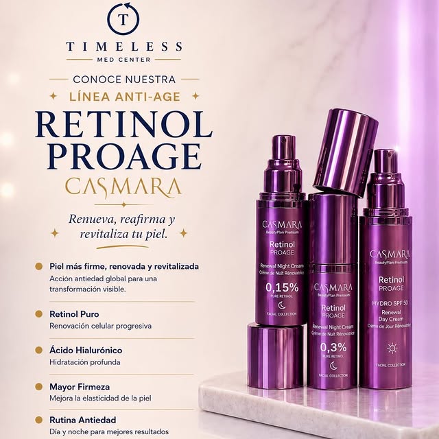 ✨ Descubre nuestra Línea ANTI-AGE: Retinol PROAGE de CASMARA 🧬

La combinación perfecta para quiene