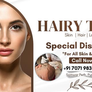 Best offer 
Call Now 7071 983 983

Hairy Tale 
Skin | Hair | Laser

#skin #punecity #laser #hairstyl