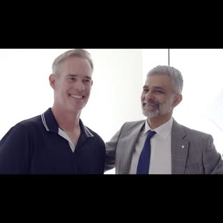 We are thrilled to share the story of Joe Buck, the famed
sports commentator, and his incredible hai