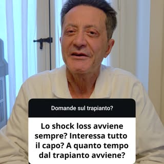 Lo shock loss è una delle fasi che preoccupa di più chi si avvicina al trapianto di capelli. È norma