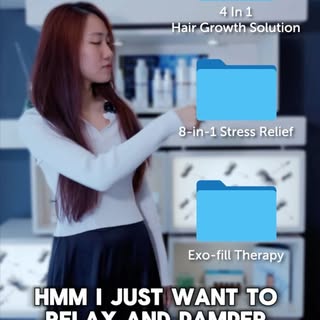 Stress shows up in more places than you think... even on your scalp. 😩

So if I had to choose one t