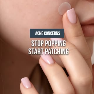 Hands off, patch on ✨
 
Watch as Dr Law explains how hydrocolloid patches helps with temporary heali