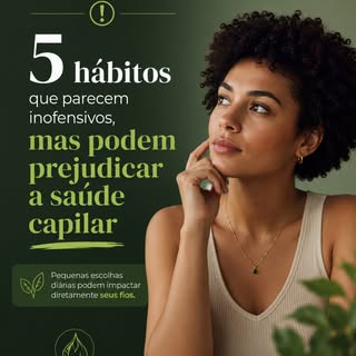 Muitas vezes, quando pensamos em saúde capilar, lembramos apenas dos produtos.

Mas a verdade é que 