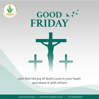 Sending prayers and blessings to all on this Good Friday. May the peace and grace of this holy day f