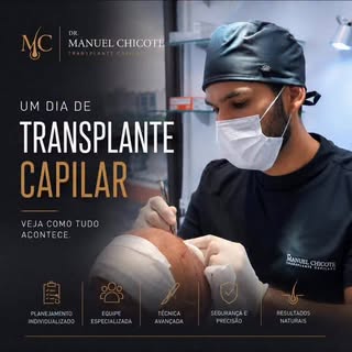 ✨Um dia de transplante capilar.

Do planejamento da linha frontal à implantação dos últimos fios, ca