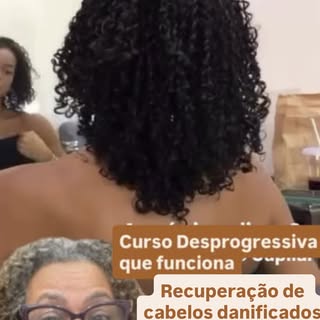REMODELAÇÃO CAPILAR.. ✨ Ela passou por várias químicas… e o cabelo acabou perdendo sua forma.
❌ Sem 