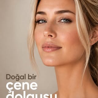 Çene dolgusunda amaç her zaman yüzü tamamen değiştirmek değildir.
Bazen çok küçük bir dokunuşla alt 