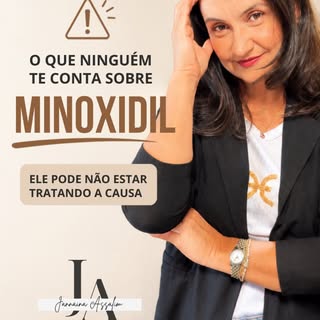 Muitas pessoas começam a usar minoxidil, veem o cabelo melhorar e acreditam que o problema foi resol