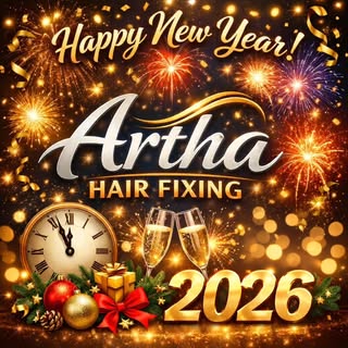 Artha Hair Fixing wishes you all a Very Happy New year. 
#Hairfixingformen
#happynew #hairfixinginba