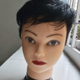 Full wig cap available. It looks more natural than full wigs. Call 9110221804 for more information
B