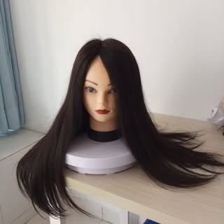 Ladies full wig for Cancer patient with Synthetic mix hair,
Contact Artha hair fixing for more infor