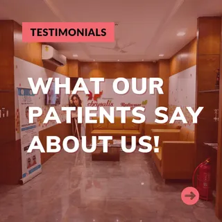Real stories. Real results. 💬✨
Trusted by our patients, every step of the way.

Swipe to hear it st