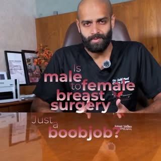 Male to female breast surgery is NOT the same as cosmetic breast augmentation. Here's why it matters