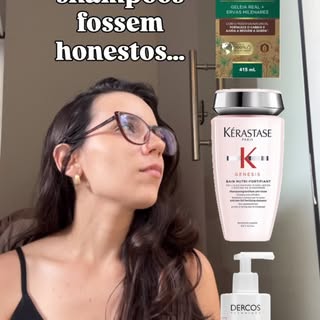 Se os shampoos fossem honestos, eles diriam: “eu posso cuidar do seu fio, melhorar a aparência e aju