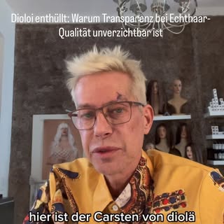 Echthaar ist Vertrauenssache.

Bei Dioloi stehen Qualität, Herkunft und Sicherheit unserer Produkte 