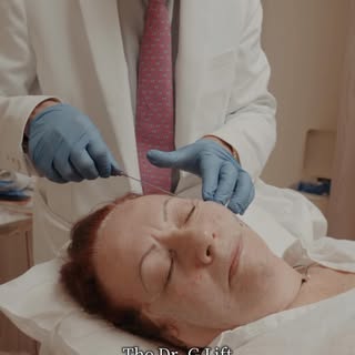 She can see her younger self in the mirror in less than 1 hour of the procedure..

No surgery. No lo