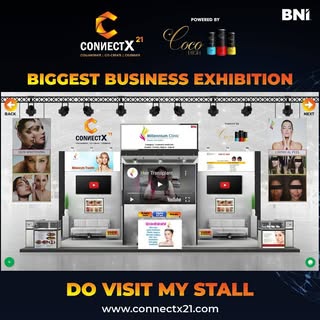 It is a proud moment that I Am having a stall at www.connectx21.com : Largest Business Conclave wher