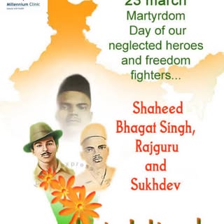 Let's salute our brave hero's on #martyrsday #millenniumclinicvapi 😊