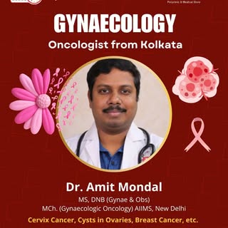 🌸 Expert Gynaecological Oncology Care Now in Siliguri! 🌸
We are honored to welcome Dr. Amit Mondal