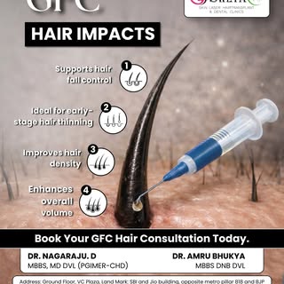 Have you heard about GFC Hair Treatment yet? Here's what it can do for you 👇

1️⃣ Supports hair fal