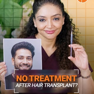 Hair transplant done… treatment finished? Not always. 🤔

A hair transplant covers the bald area, bu