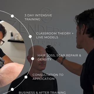 ✨ Just 1 seat left! ✨
Beginners welcome - no prior experience needed.

Scalp Micropigmentation Train