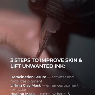 ✨ More than non-laser tattoo removal - it’s a complete system. @undoremoval.ink 

UNDO® combines thr