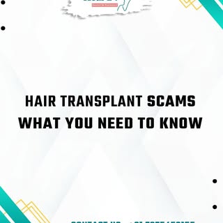 ⚠️Hair Transplant Scams: What You Should Know.

Hair transplant scams are more common than many real