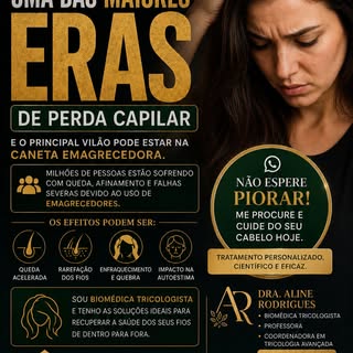 Dra. Aline Rodrigues
Biomédica Tricologista | Professora | Coordenadora em Tricologia Avançada
CRBM 