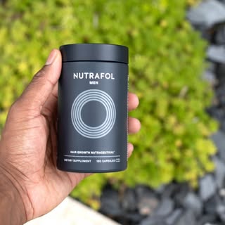 Nutrafol Men Hair Growth Nutraceutical uses a whole-body health approach that addresses underlying i