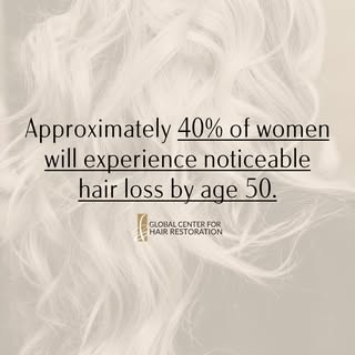 Our staff at the @globalcenterforhairrestoration understands how devastating it can be to experience