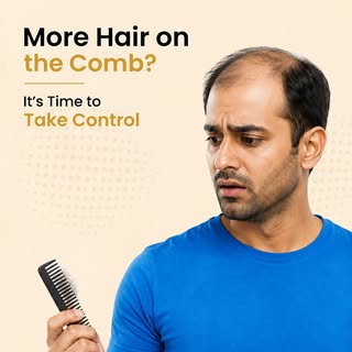✨ Losing hair doesn't mean losing confidence! Your transformation starts today. 

👀 Ready to transf