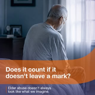Not all forms of elder abuse are obvious. Sometimes, it appears
in everyday behaviours like interru