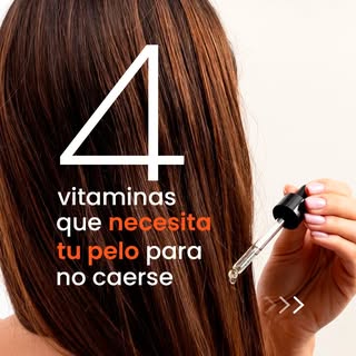 ¿Sabías que la falta de hierro, zinc o vitamina D puede acelerar la caída?

Las vitaminas son import