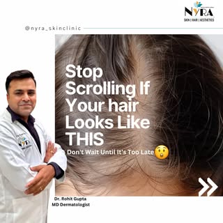 Your hair is trying to tell you something. Are you listening? 👀

If your hair part is getting wider