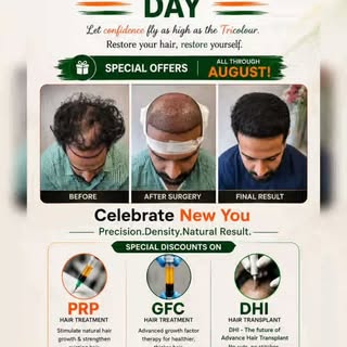 DIRECT HAIR IMPLANTATION technique at FACETHETIC CLINIC (branches at Mumbai and Bengaluru)