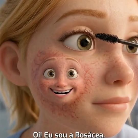 Rosácea não é só “vermelhidão”: é uma condição crônica que precisa de cuidado contínuo. Identificar 