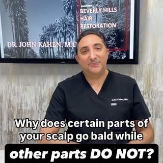 Figuring out hair loss can be tricky - luckily Dr. Kahen is here to help restore your hair. 
——
#ree