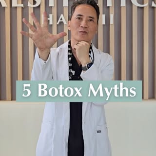 5 Botox Myths, Debunked:

1. “I’ll look frozen.”
 ➡️ False. When done correctly, Botox softens movem