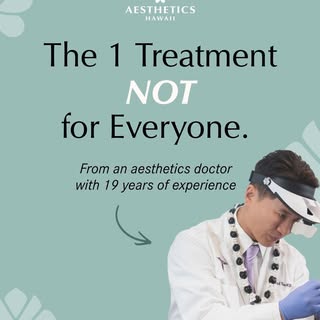1 treatment Dr. Yew doesn’t recommend for everyone: PDO Threads 👀

PDO Threads can create beautiful