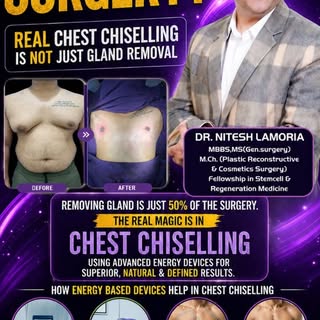 ✨ Stop Hiding Your Chest. Start Owning Your Confidence. 💪✨

Gynecomastia is more than just excess c