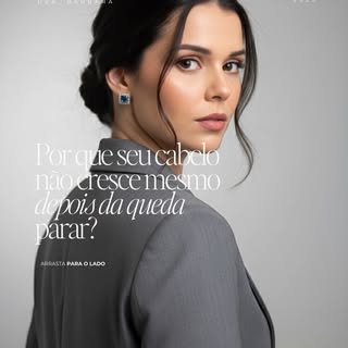 Muita gente acredita que, quando a queda diminui, o cabelo “deveria voltar a crescer”. Mas o ciclo c