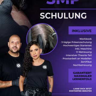🔥SMP BASIS SCHULUNG🔥

Egal ob du Quereinsteiger bist oder dein Studioangebot erweitern möchtest:


