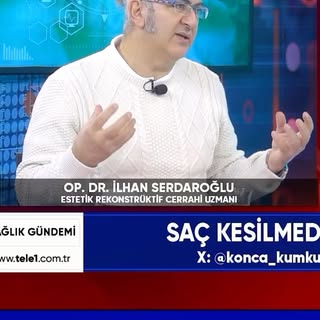TELE 1’de yayınlanan Konca Kumkum’un sunduğu Sağlık Gündemi programından.

#saçkimi #hairtransplant 
