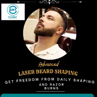 Get rid of unwanted hair and get a  your desired beard shape.
#gurugram #laserhairremoval #diodelase